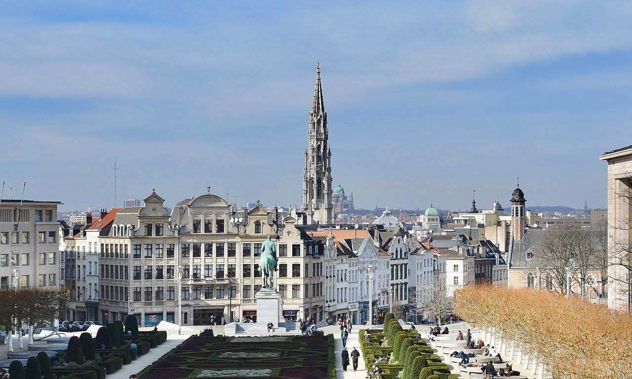 City of Brussels city view