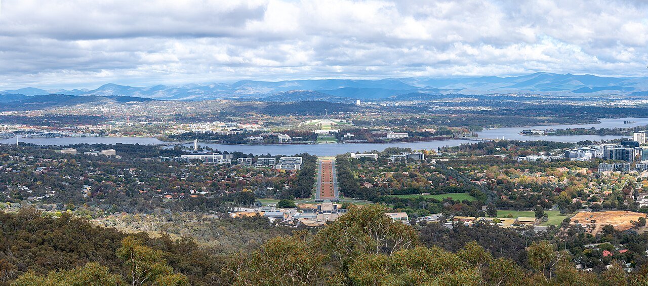Canberra city view