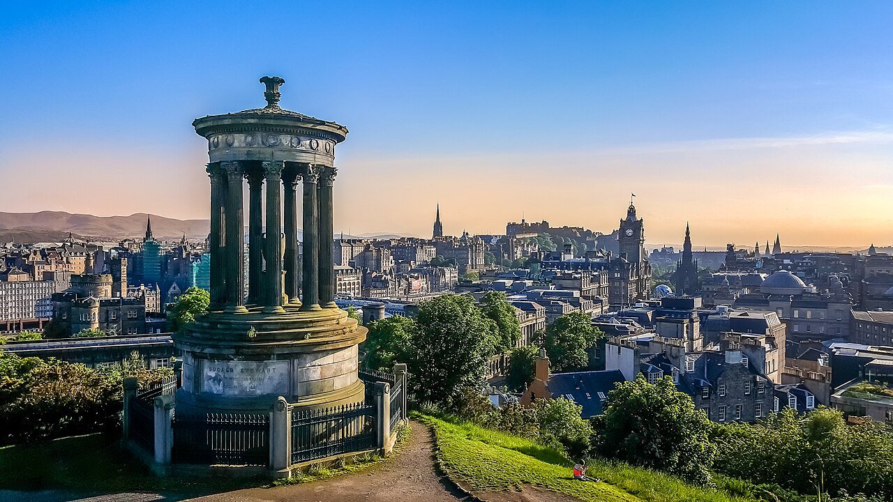 Edinburgh city view