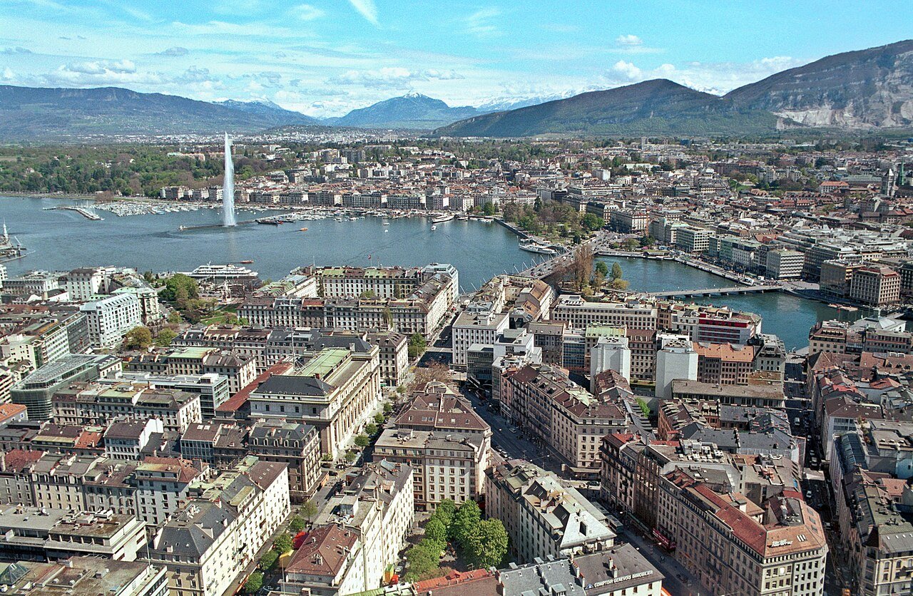 Geneva city view