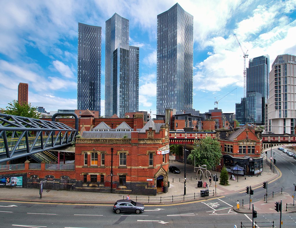 Manchester city view