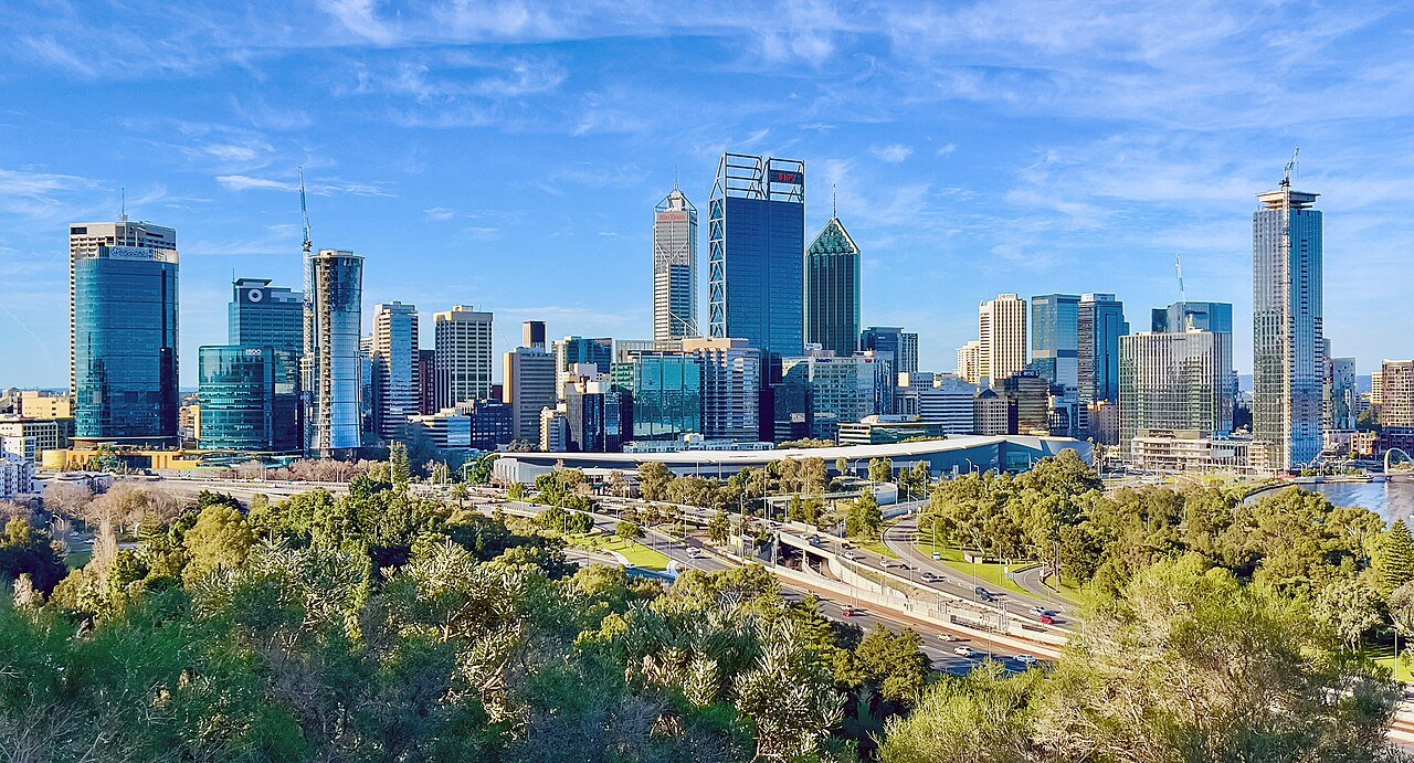 Perth city view