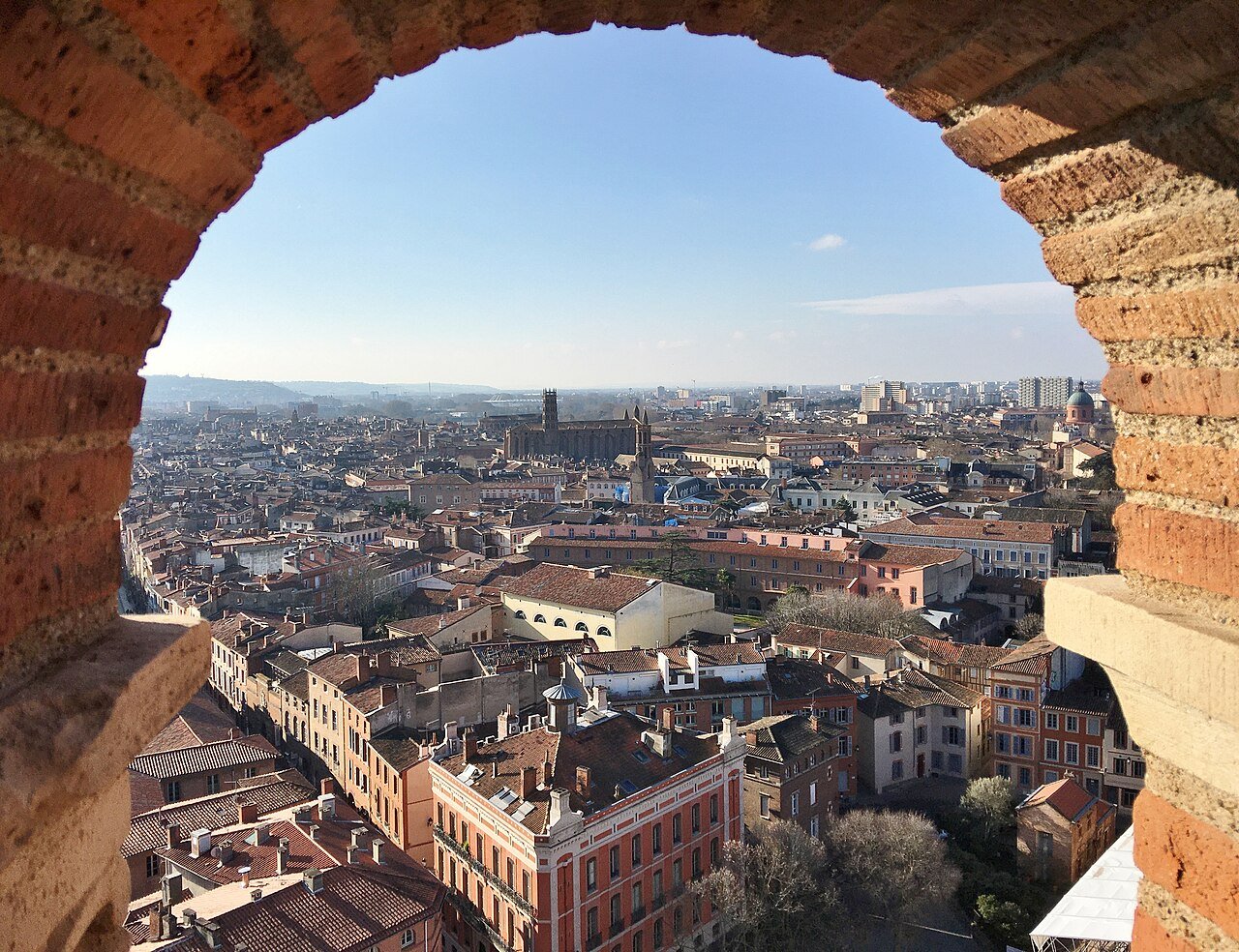 Toulouse city view